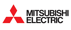 the logo for Mitsubishi Electric